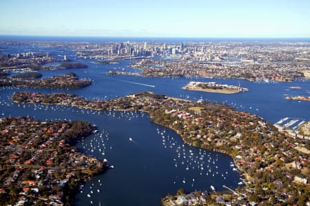 Aerial Image of HUNTERS HILL