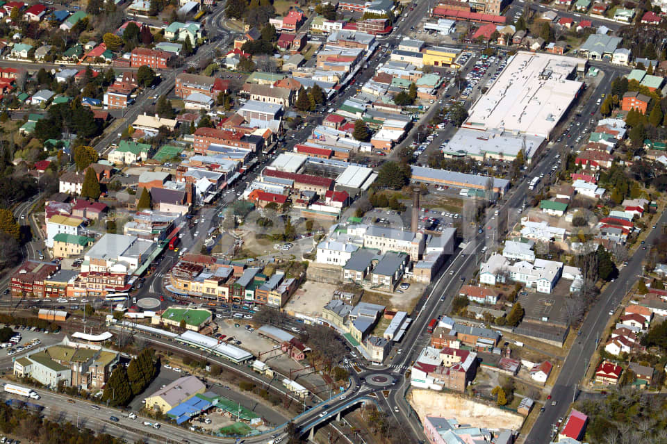 Aerial Image of Katoomba CBD