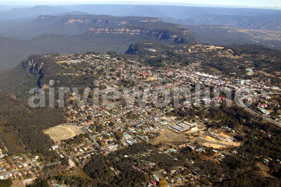 Aerial Image of Leura and Katoomba