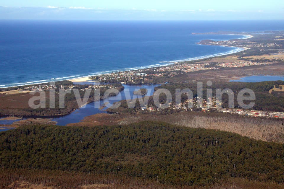 Aerial Image of Lake Cathie to Bonny Hills