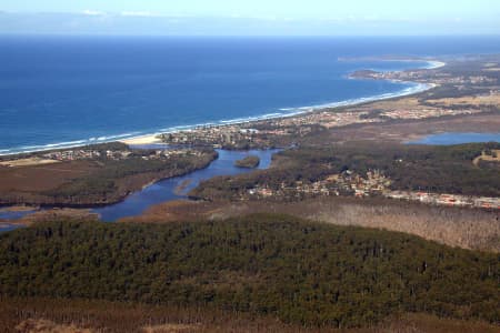 Aerial Image of LAKE CATHIE TO BONNY HILLS