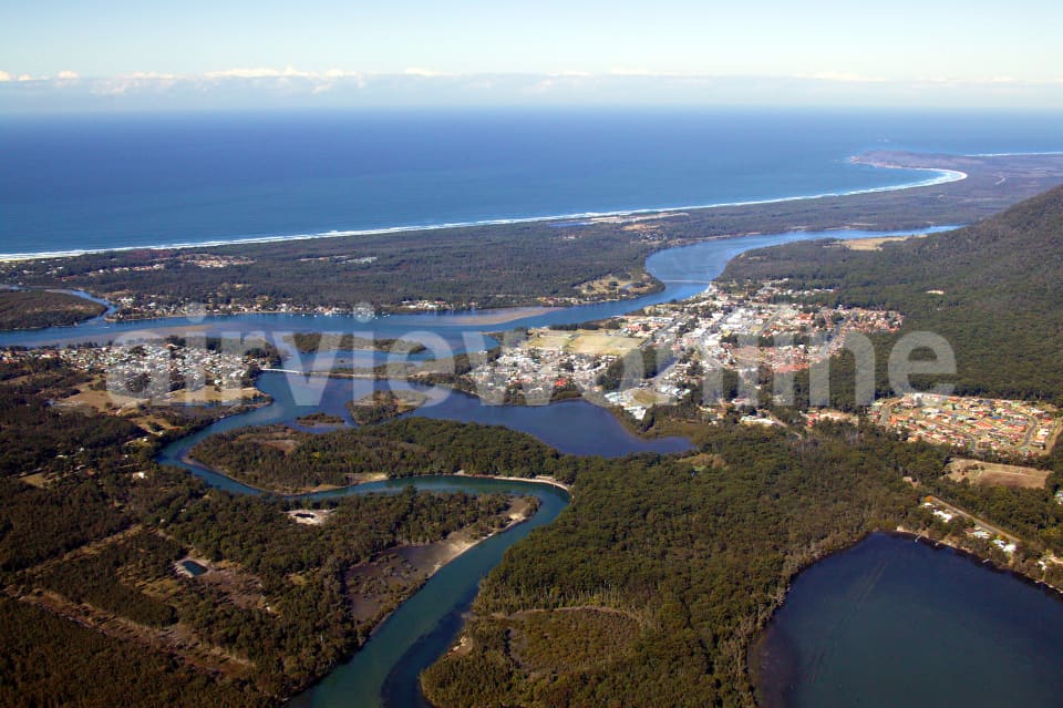 Aerial Image of South east over Laurieton