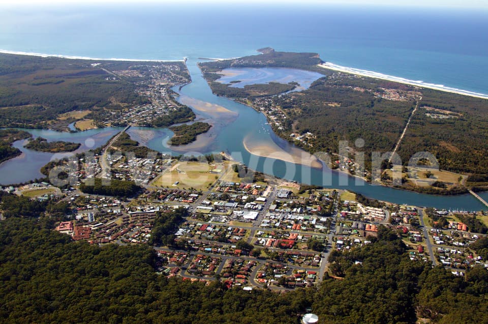 Aerial Image of Laurieton and North Haven