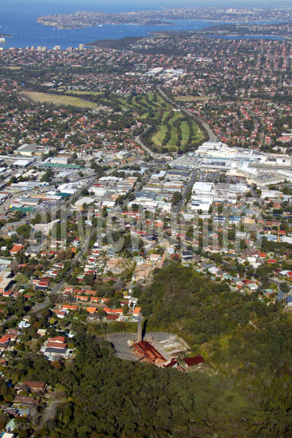 Aerial Image of Brookvale to Manly