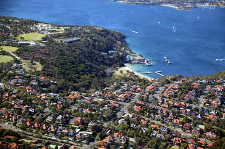 Aerial Image of CLIFTON GARDENS AND CHOWDER BAY