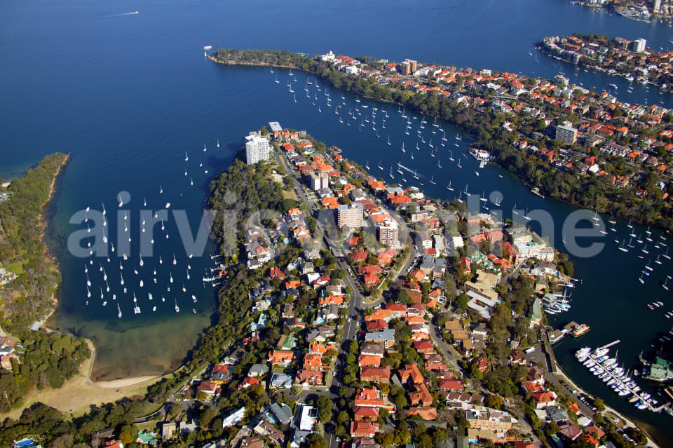 Aerial Image of Mosman Curraghbeena Point