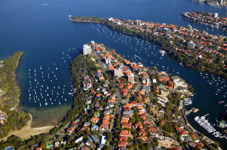 Aerial Image of MOSMAN CURRAGHBEENA POINT