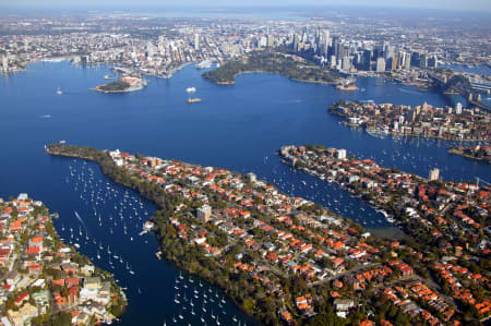 Aerial Image of CREMORNE POINT