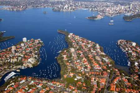 Aerial Image of CREMORNE POINT