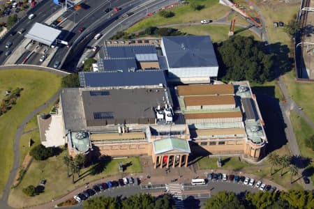 Aerial Image of NSW ART GALLERY