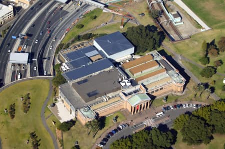 Aerial Image of NSW ART GALLERY