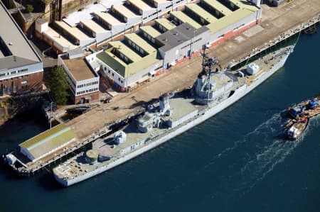 Aerial Image of HMAS BRISBANE