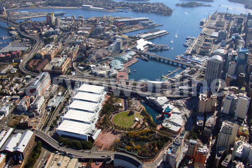 Aerial Image of Darling Harbour