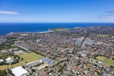 Aerial Image of MAROUBRA AND RANDWICK
