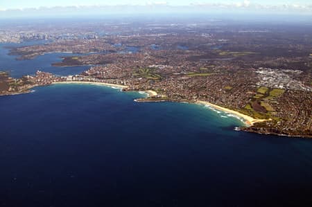 Aerial Image of CURL CURL TO MANLY