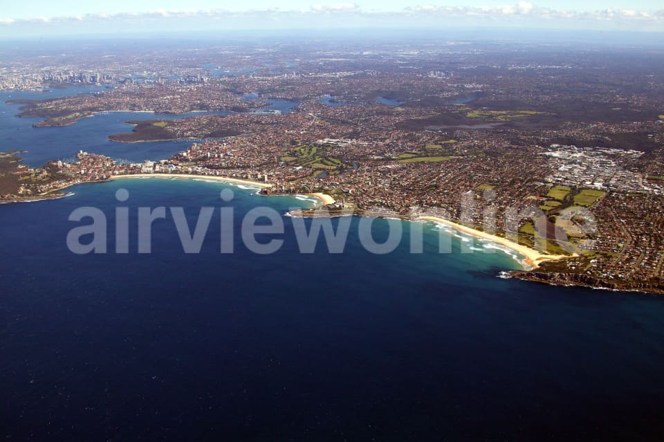 Aerial Image of Curl Curl to Manly
