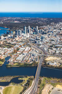 Aerial Image of EAST PERTH