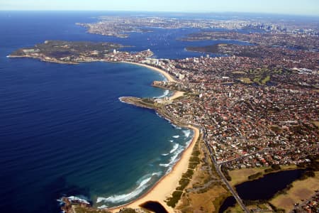 Aerial Image of CURL CURL TO MANLY