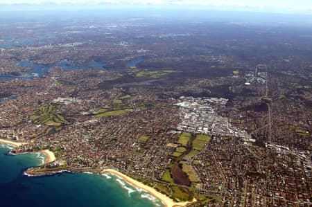 Aerial Image of CURL CURL