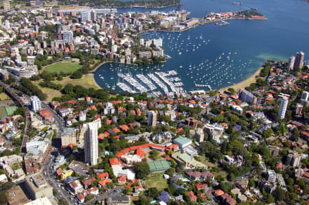 Aerial Image of DARLING POINT & ELIZABETH BAY