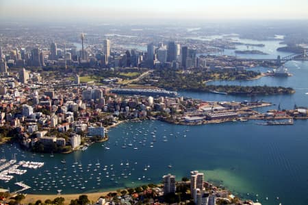 Aerial Image of POTTS POINT