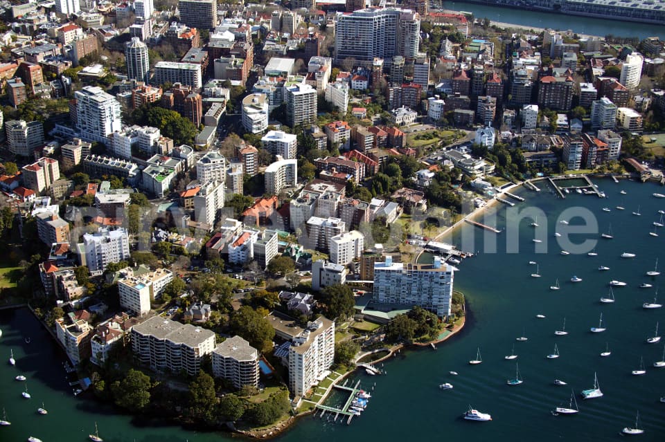 Aerial Image of Elizabeth Bay