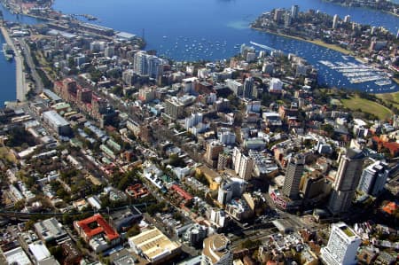 Aerial Image of KINGS CROSS AND POTTS POINT