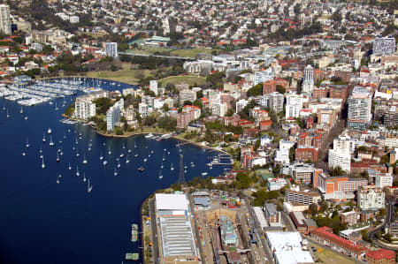 Aerial Image of POTTS POINT AND ELIZABETH BAY