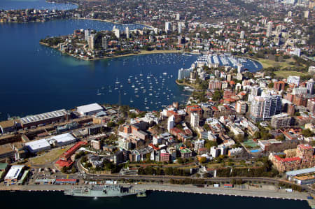 Aerial Image of POTTS POINT AND ELIZABETH BAY