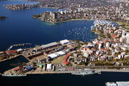 Aerial Image of GARDEN ISLAND & ELIZABETH BAY