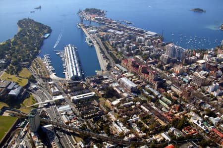 Aerial Image of WOOLLOOMOOLOO BAY