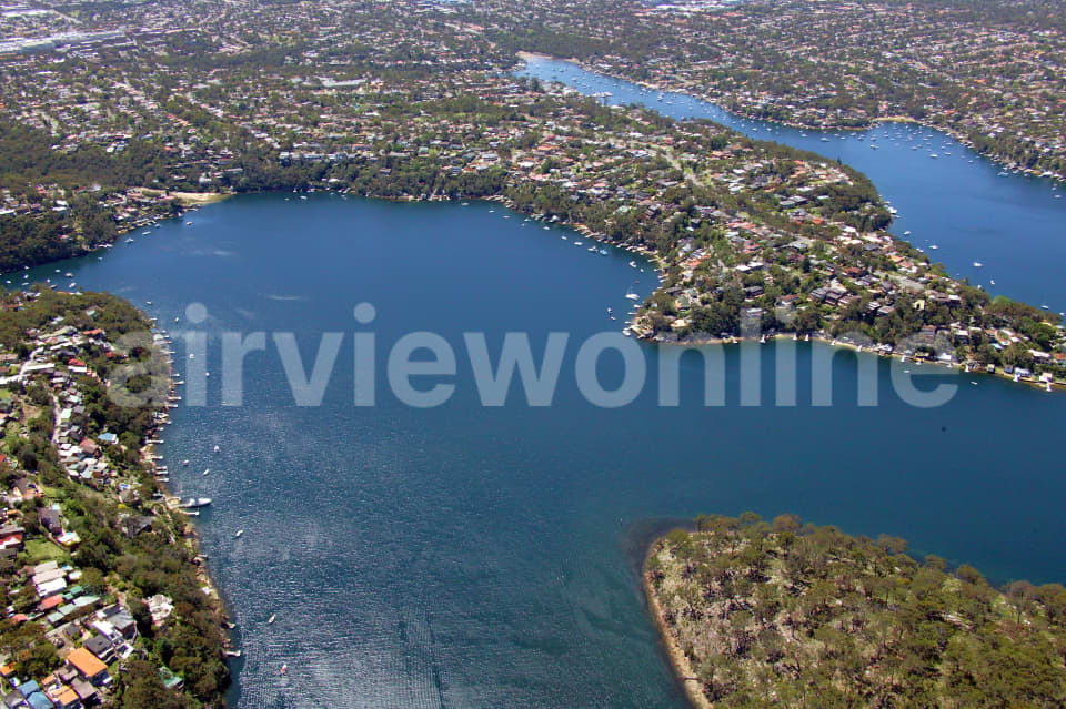 Aerial Image of Gymea Bay and Yowie Bay
