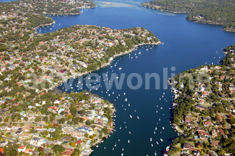 Aerial Image of Yowie Bay  and Willarong Point
