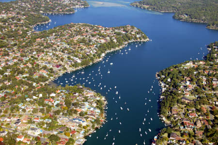 Aerial Image of YOWIE BAY  AND WILLARONG POINT