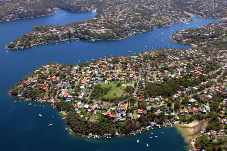 Aerial Image of GREAT TURRIELL BAY AND YOWIE BAY