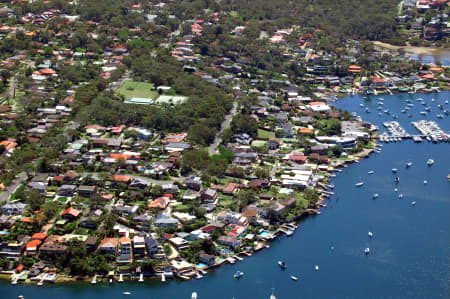 Aerial Image of DOLANS BAY AND CARINGBAH
