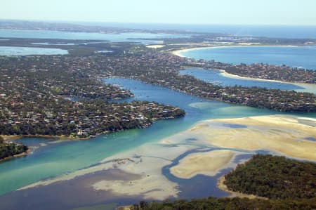 Aerial Image of PORT HACKING