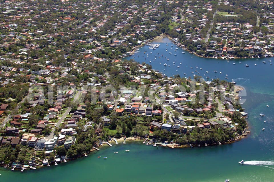 Aerial Image of Port Hacking and Dolans Bay