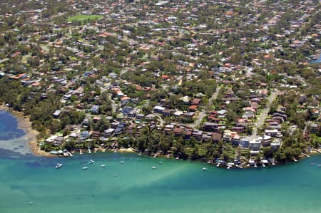 Aerial Image of PORT HACKING