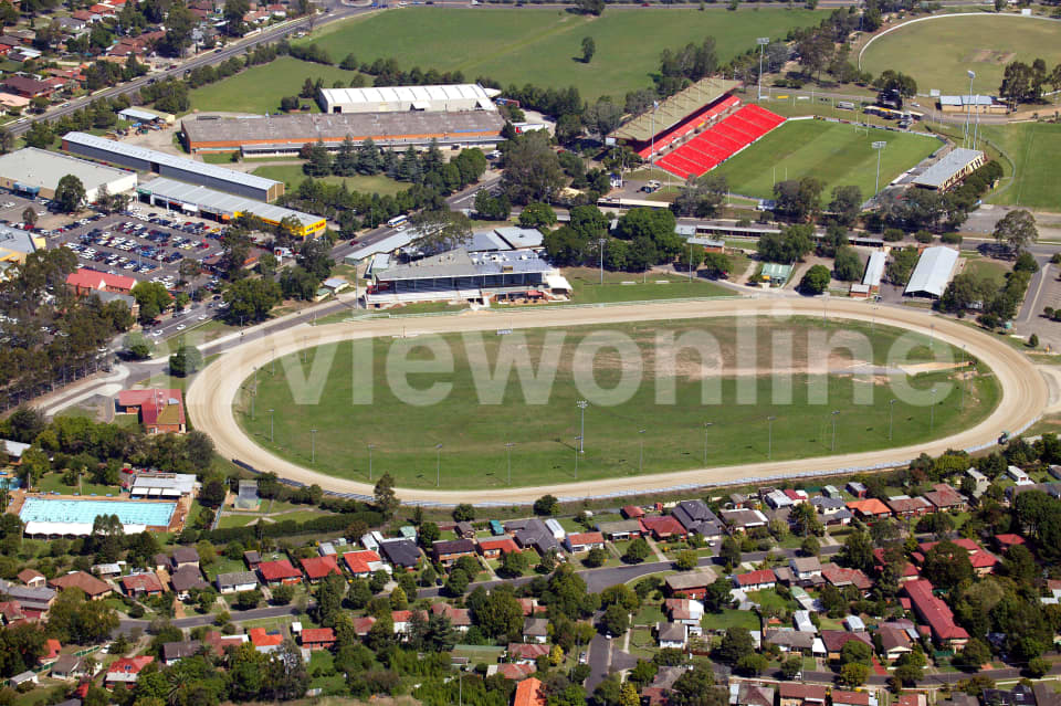 Aerial Image of Penrith Showground and Paceway
