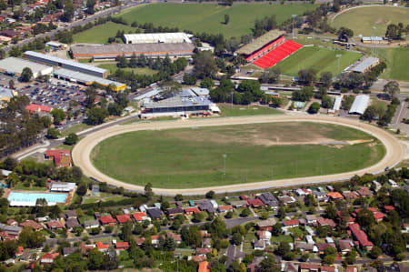 Aerial Image of PENRITH SHOWGROUND AND PACEWAY