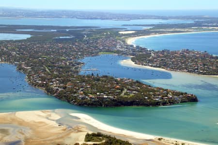 Aerial Image of BURRANEER AND CRONULLA