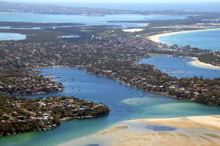 Aerial Image of BURRANEER BAY
