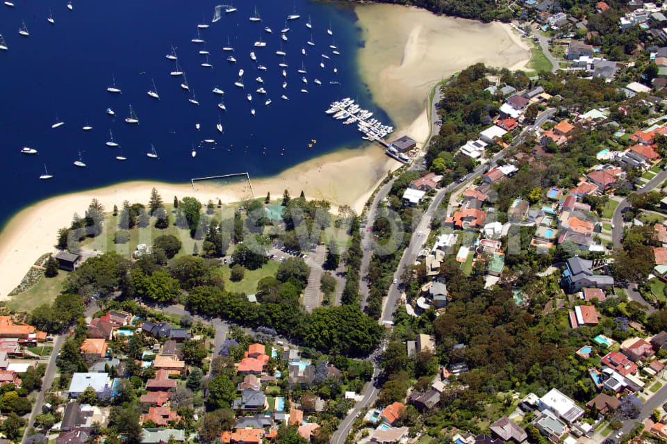 Aerial Image of Contarf  Sandy Bay