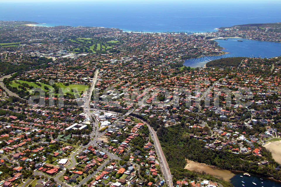 Aerial Image of Seaforth to Manly