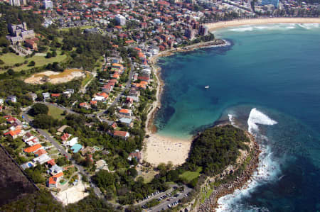 Aerial Image of SHELLY BEACH