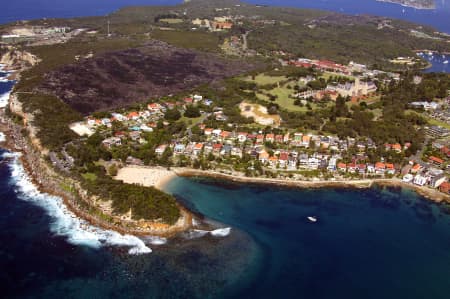 Aerial Image of SHELLY BEACH AND NORTH HEAD