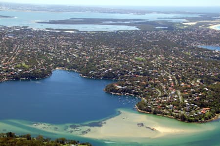 Aerial Image of LILLI PILLI  AND CARRINGBAH