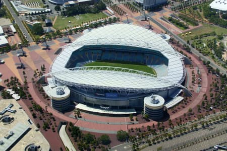 Aerial Image of TELSTRA STADIUM, HOMEBUSH BAY