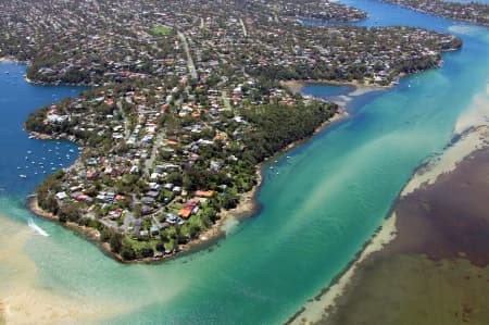 Aerial Image of LILLI PILLI & PORT HACKING